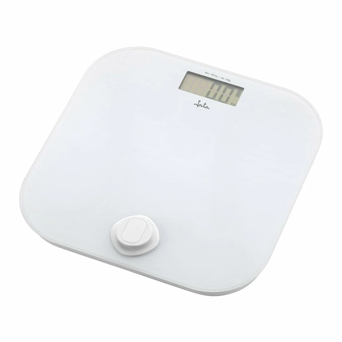 Báscula Digital de Baño JATA HBAS1907 Blanco Cristal Templado 150 kg 180 kg