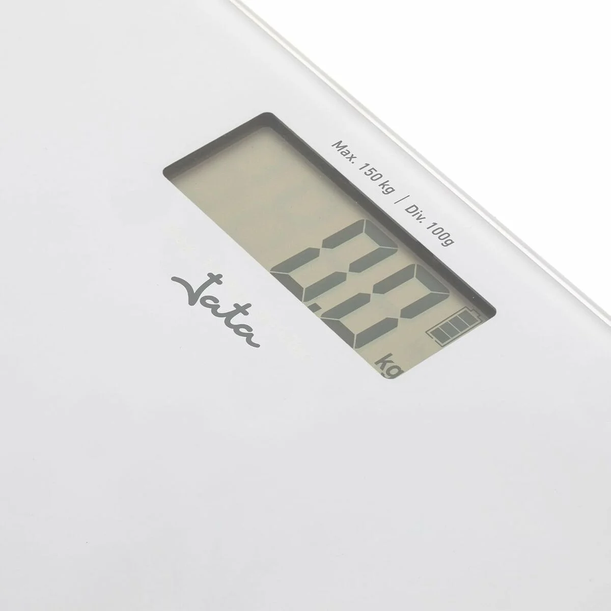 Báscula Digital de Baño JATA HBAS1907 Blanco Cristal Templado 150 kg 180 kg