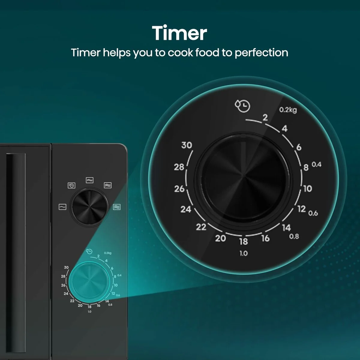 Microondas Hisense H20MOBP1HI Negro 700 W 20 L