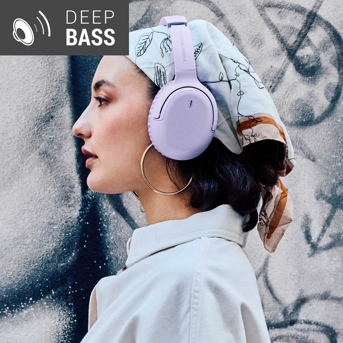 Auriculares de Diadema Energy Sistem 459681 Lavanda