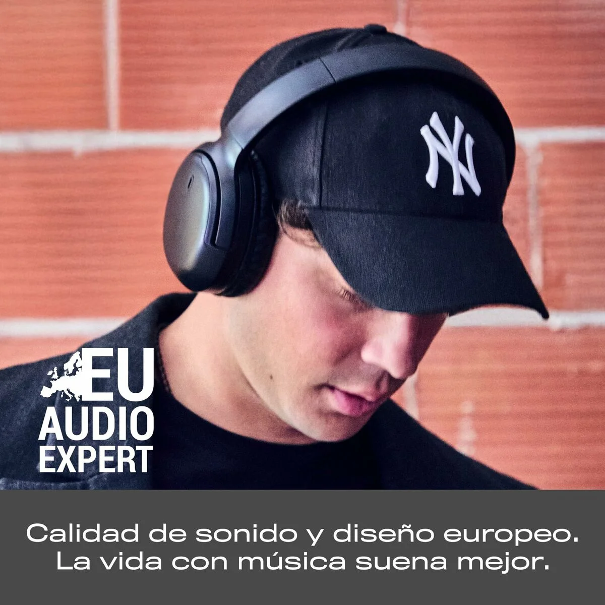 Auriculares de Diadema Energy Sistem 459674 Negro