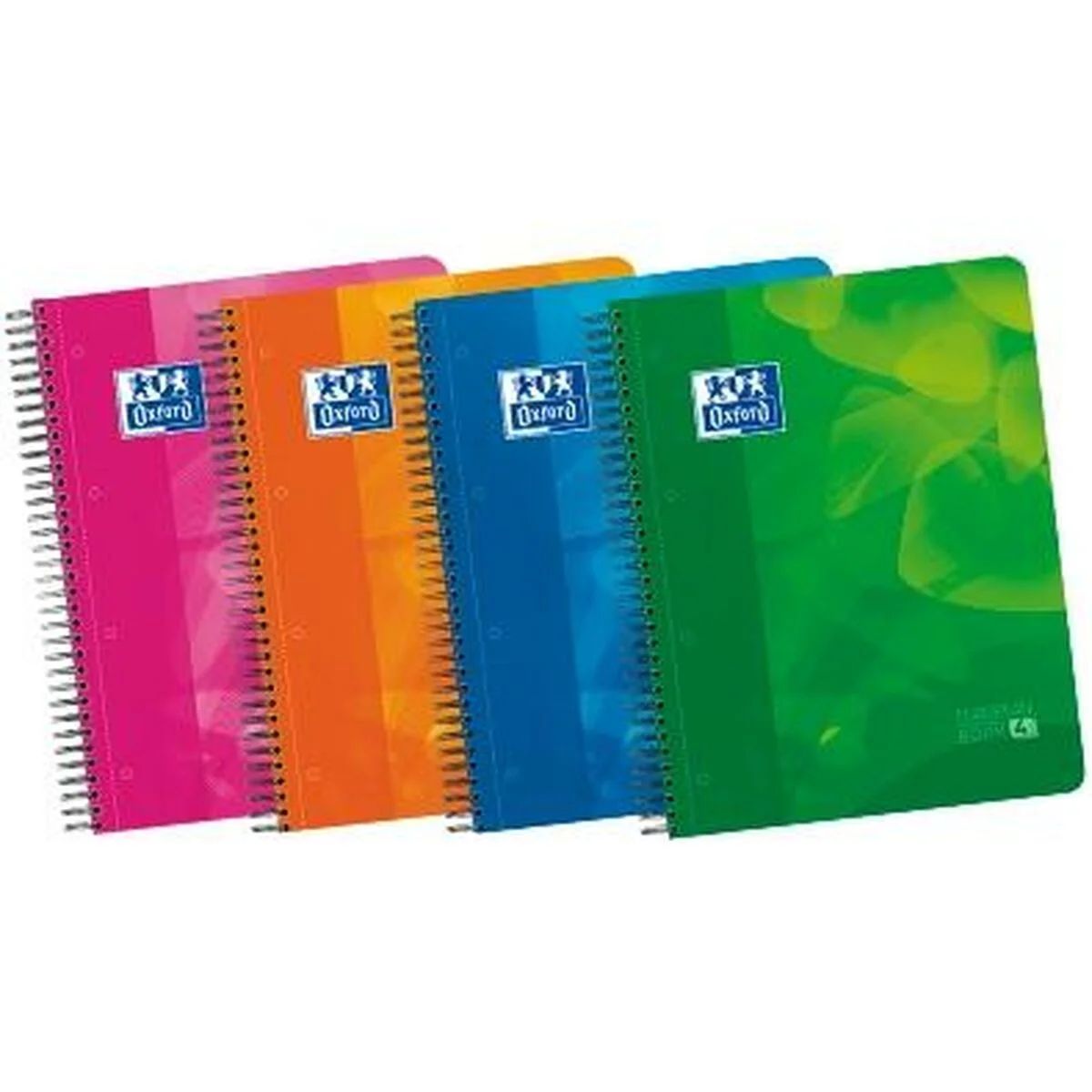 Set de Cuadernos Oxford EUROPEANBOOK 4 LAGOON  A4+ 120 Hojas 4 Piezas (3 Unidades)