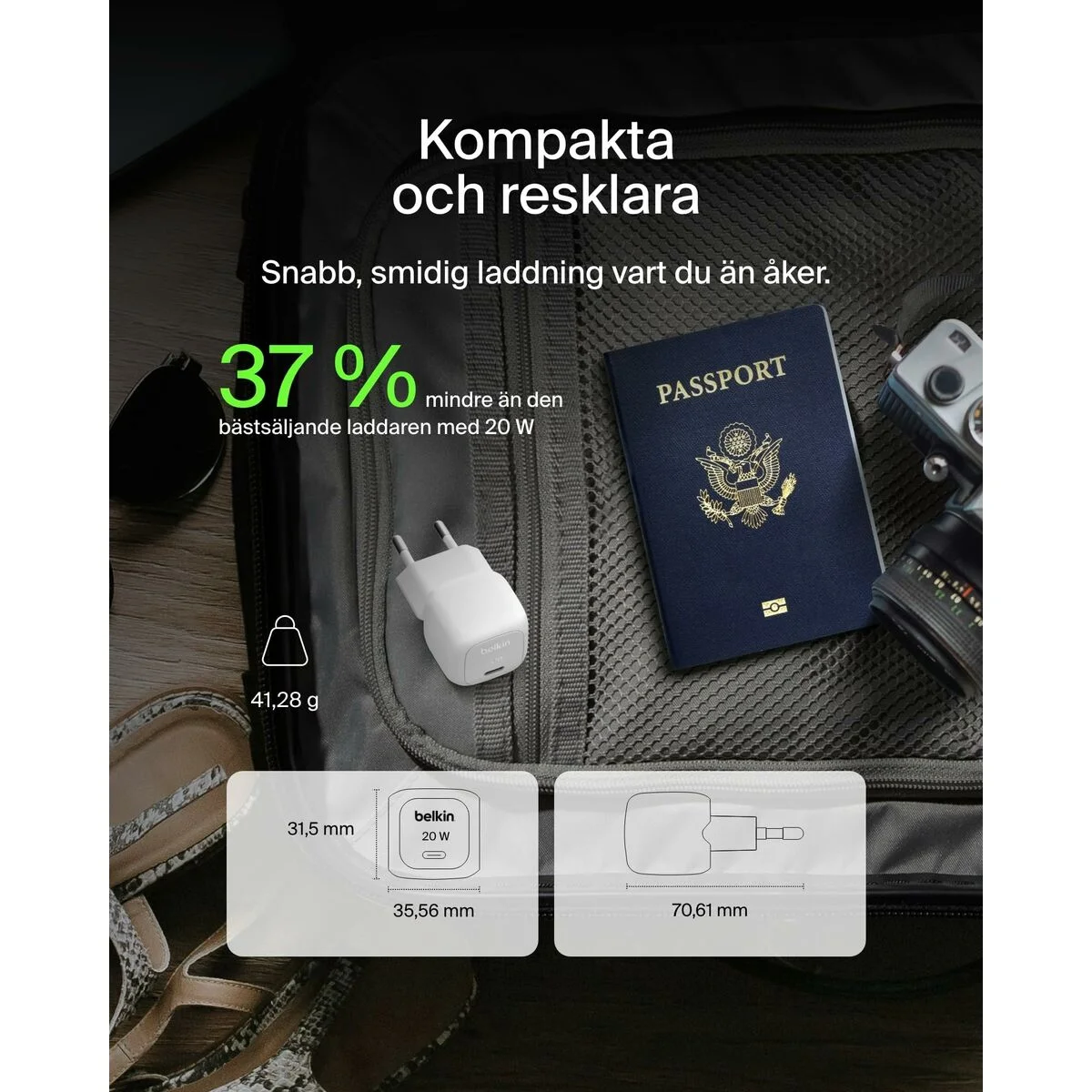 Cable Lightning Belkin WCA009KQ1MWH-B6 Blanco