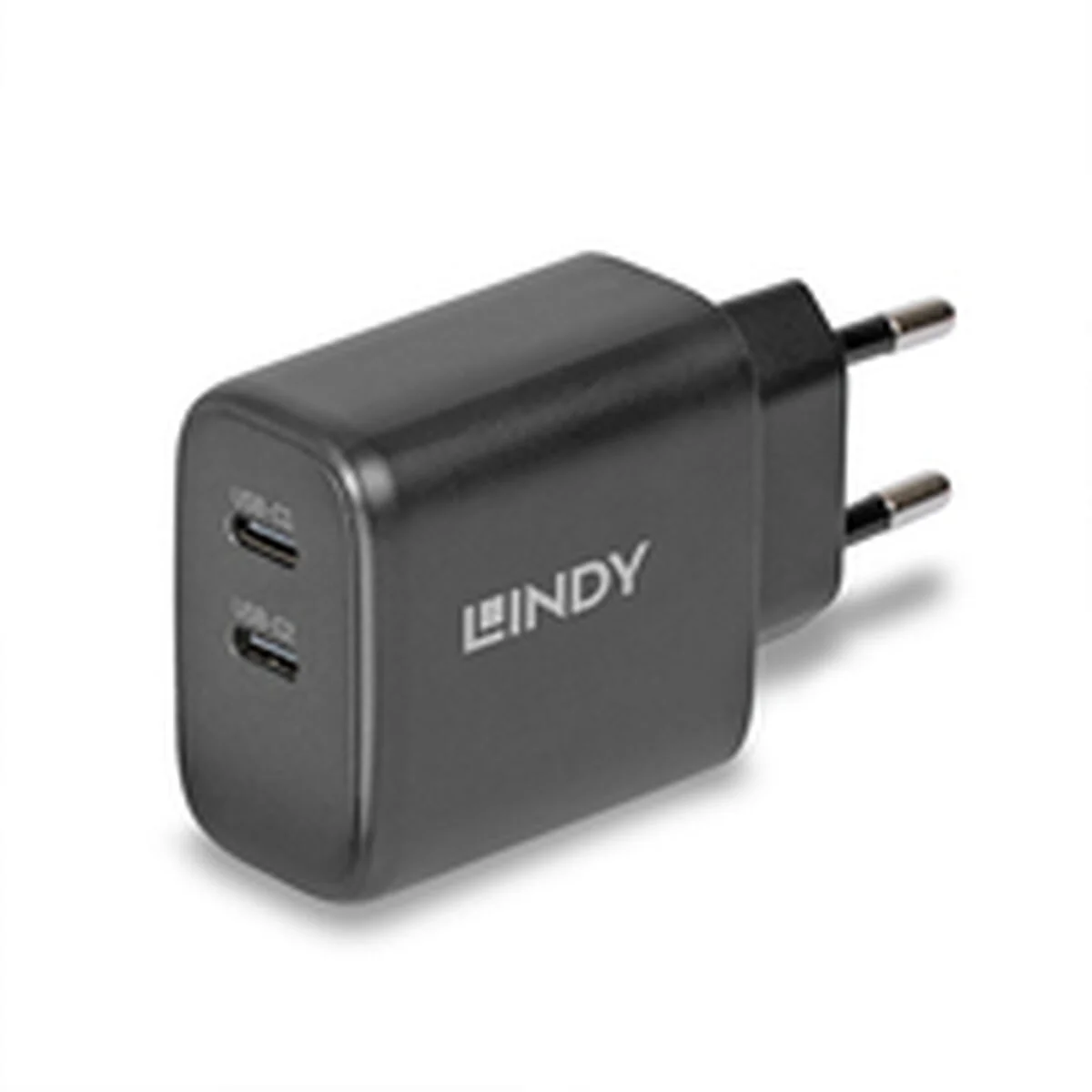 Cargador de Pared LINDY 73438 Negro 65 W