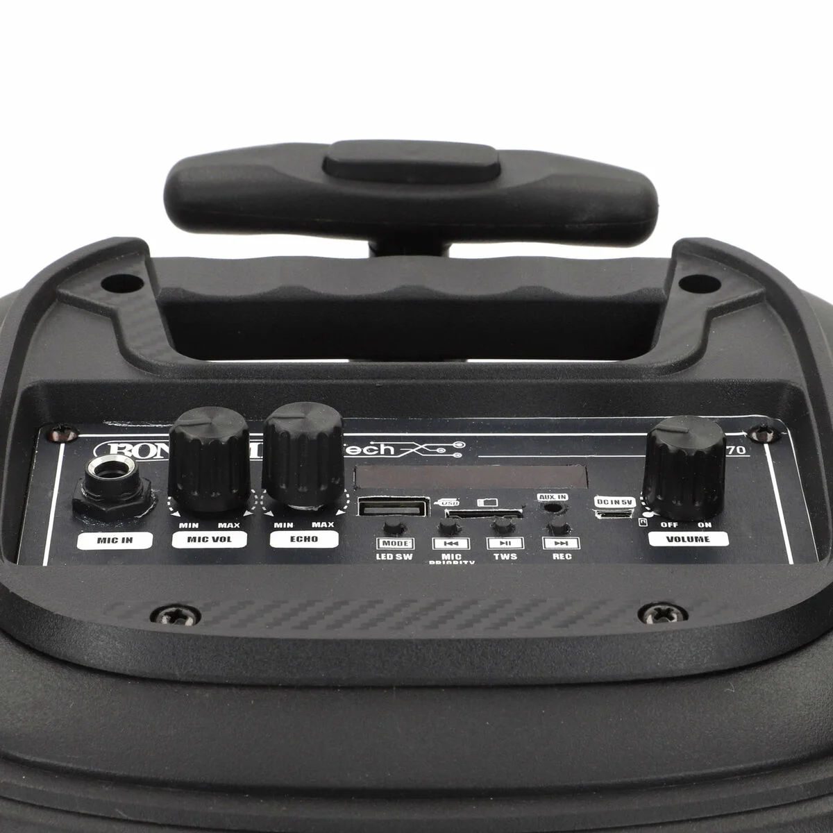 Altavoz con Micrófono Karaoke Bontempi Plástico 27 x 40 x 25 cm (2 Unidades)