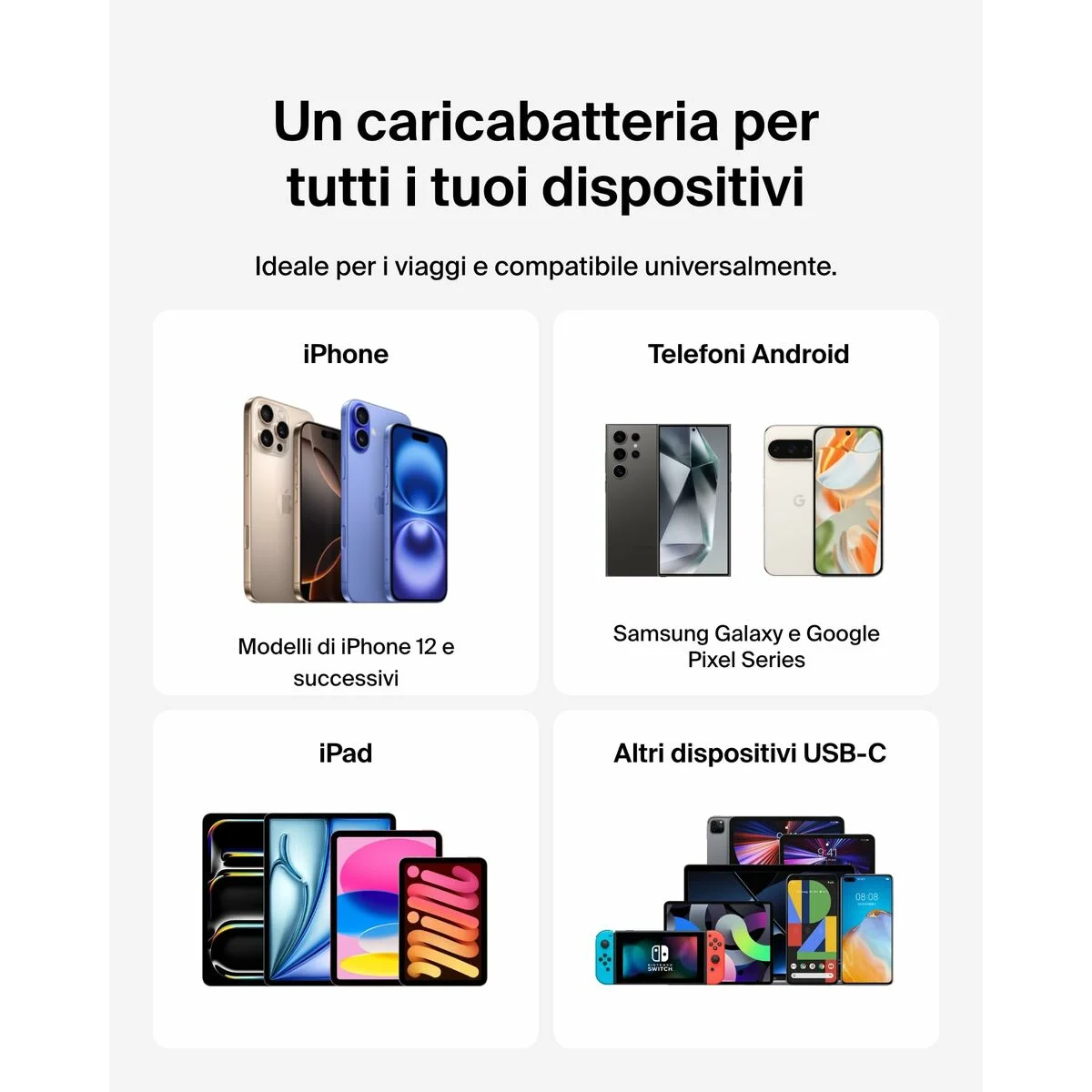 Cable USB a Lightning Belkin WCA012KQWH Blanco