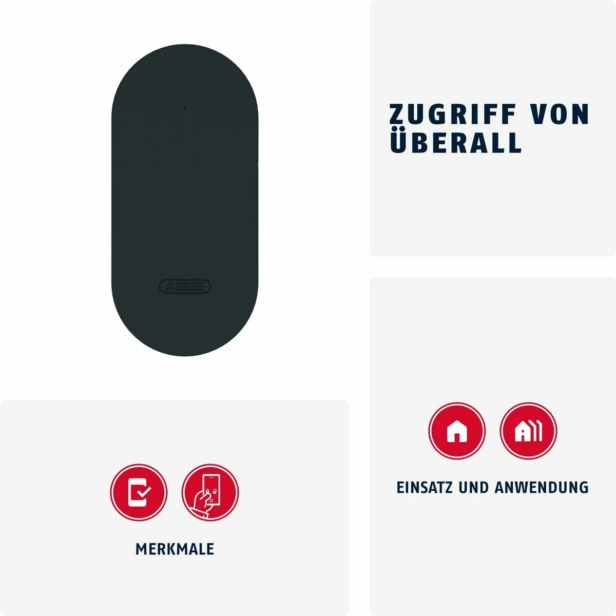 Punto de Acceso ABUS Bridge One CFW4100BK Negro