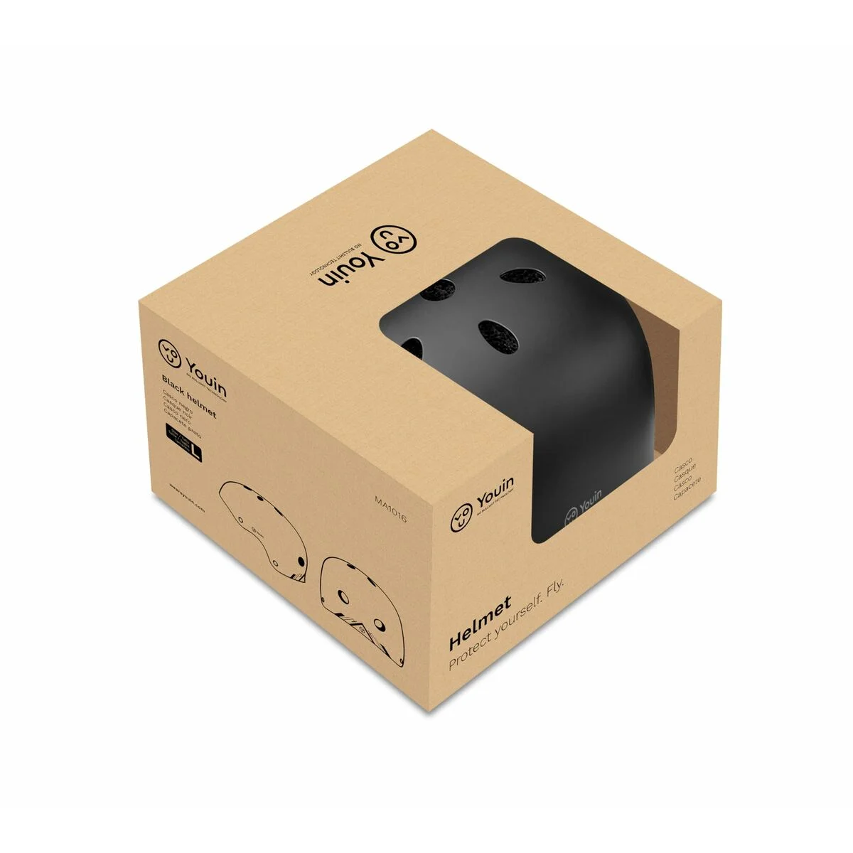 Casco Youin YOUIN MA1016 Negro L