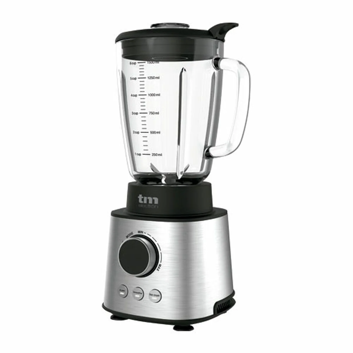 Batidora de Vaso TM Electron Acero 1200 W 1,5 L