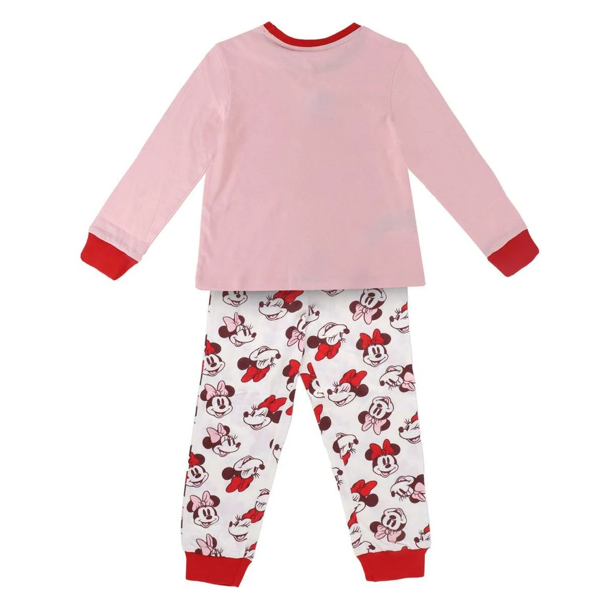 Pijama Infantil Minnie Mouse Rosa