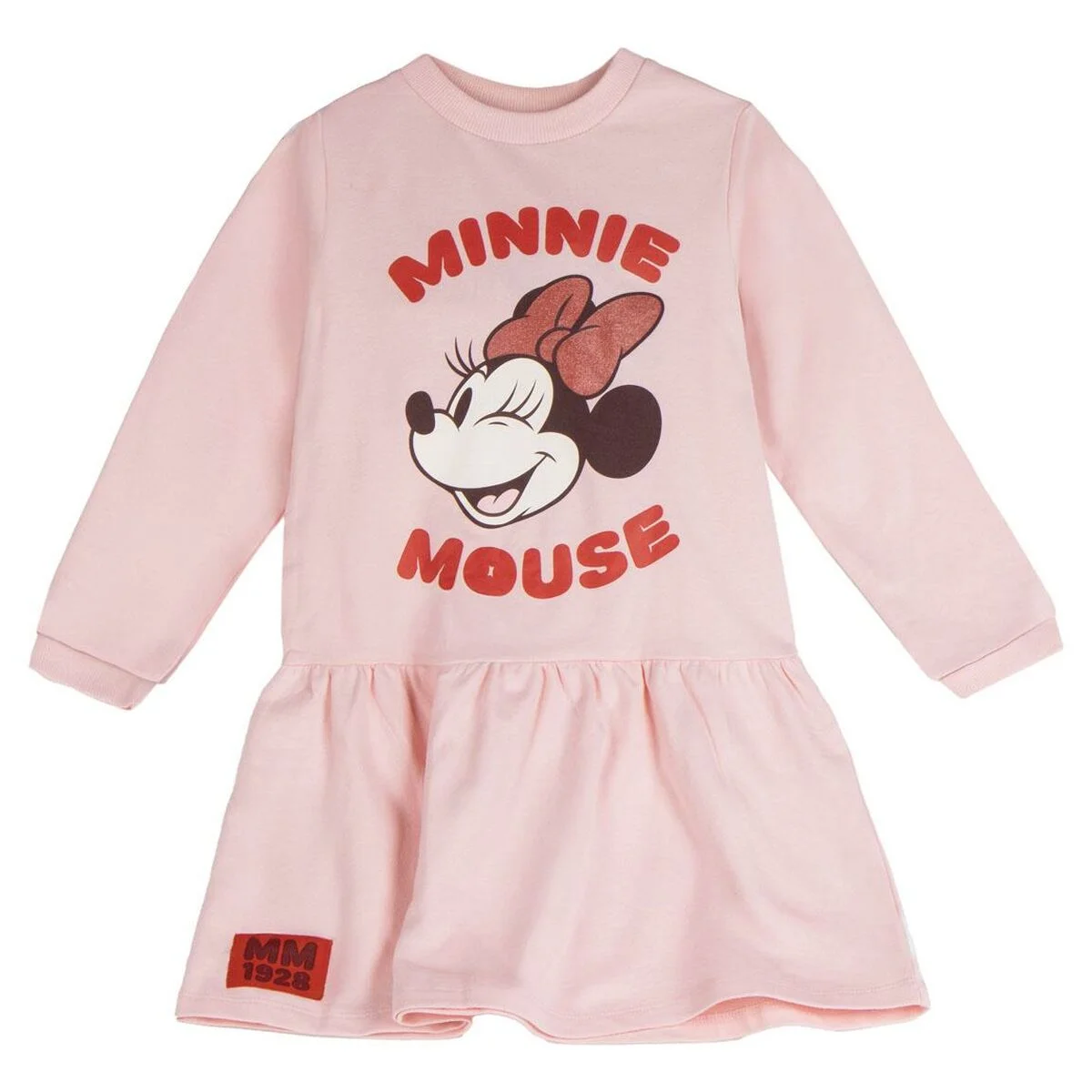 Vestido Minnie Mouse Rosa