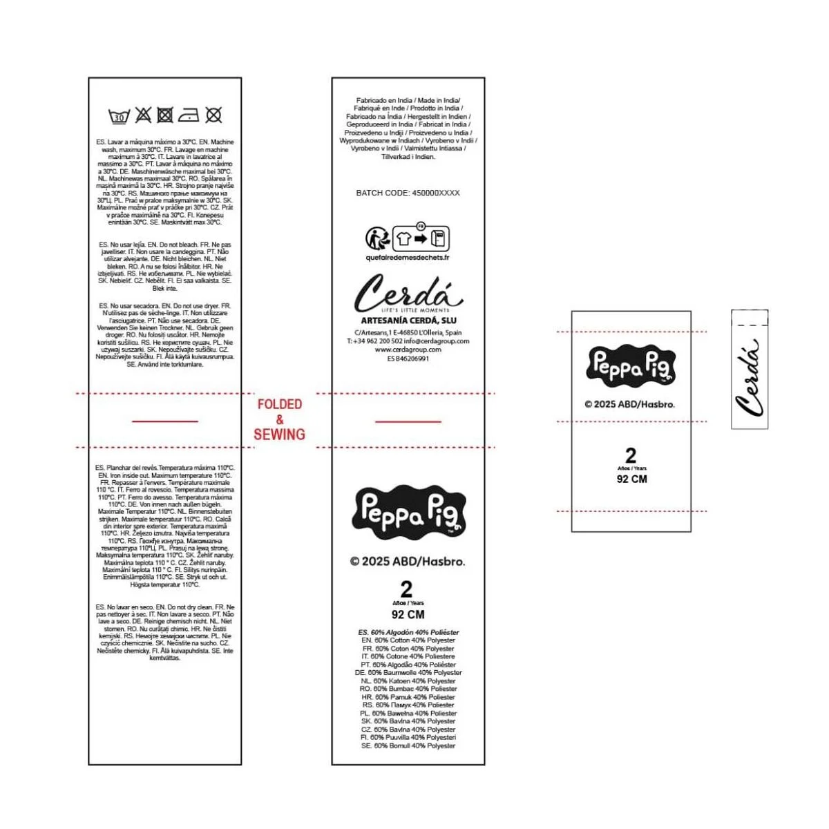 Vestido Peppa Pig Rosa