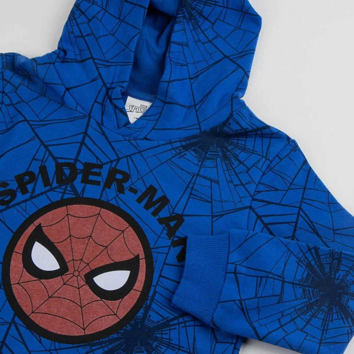 Sudadera con Capucha Niño Spider-Man Azul