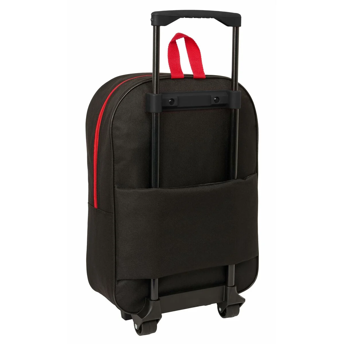 Mochila Escolar con Ruedas Spider-Man Negro Rojo 32 x 42 x 14 cm