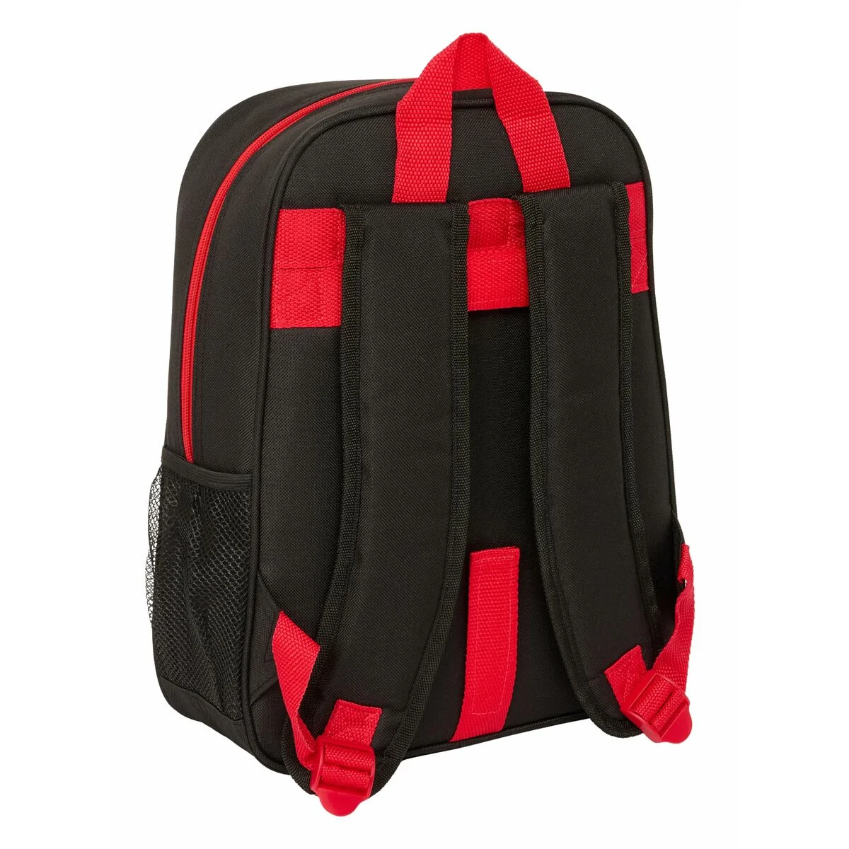 Mochila Escolar Spider-Man Negro Rojo 26 x 34 x 11 cm