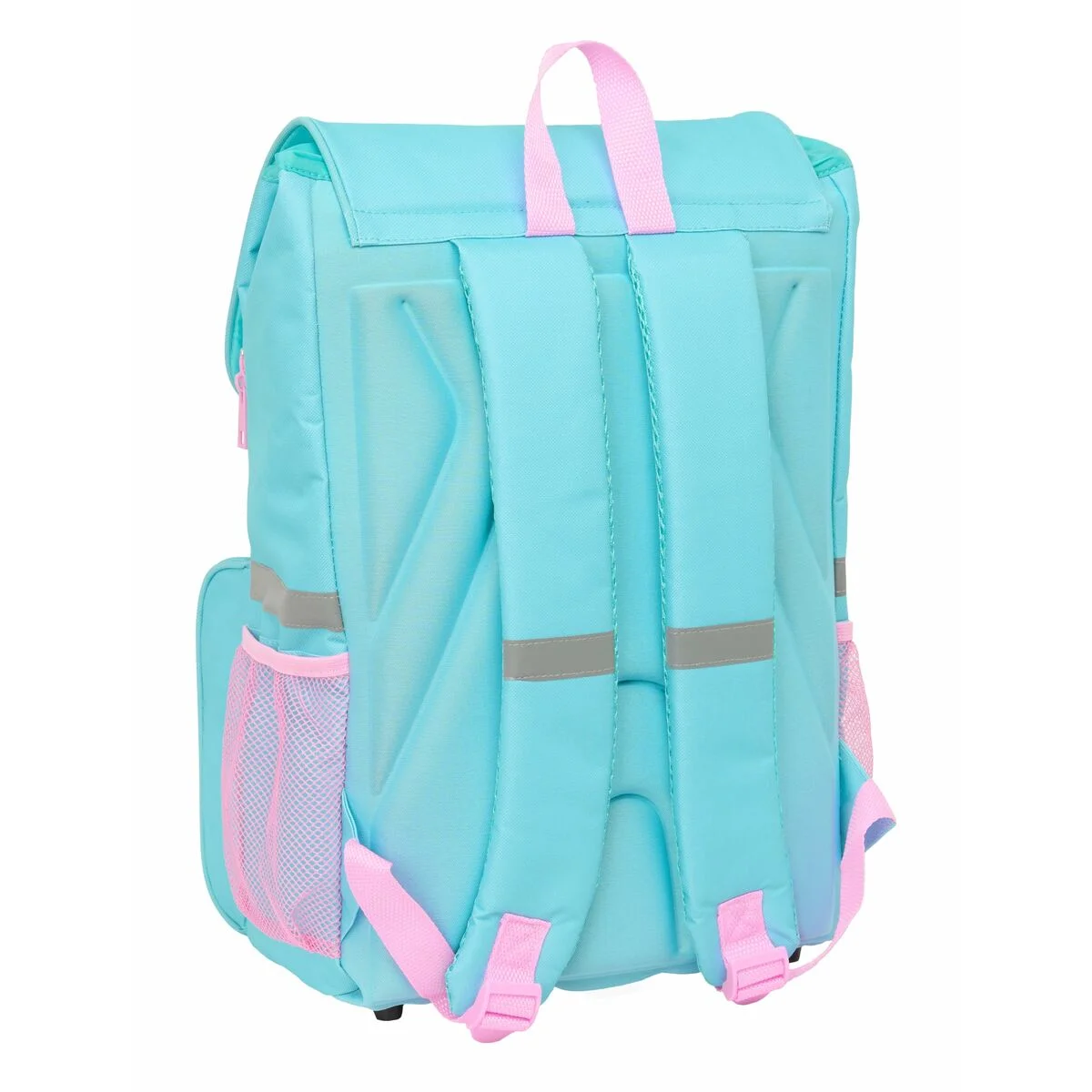 Mochila Escolar Gabby's Dollhouse Azul Rosa 18,5 x 41 x 15 cm
