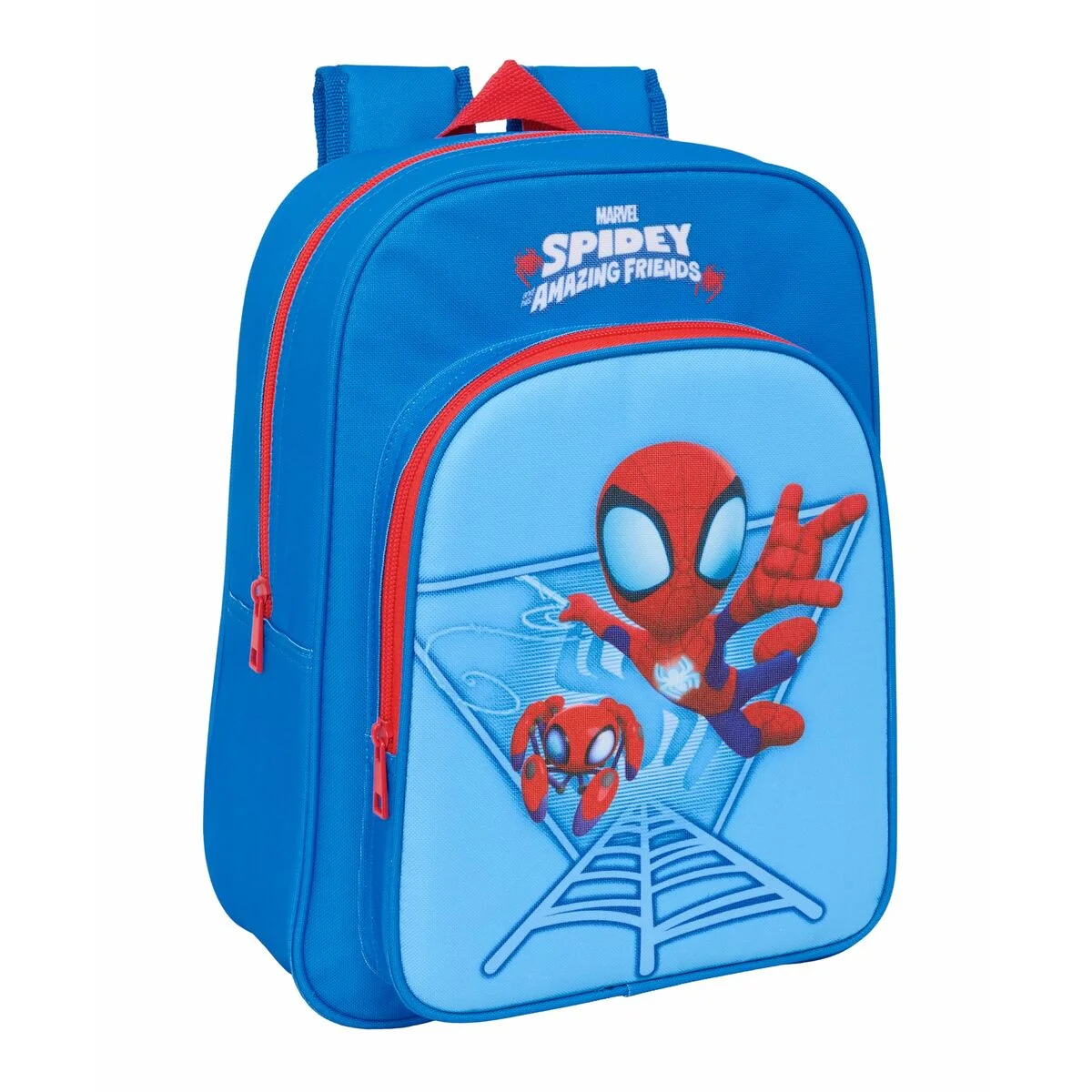 Mochila Escolar Spidey Azul 26 x 34 x 11 cm