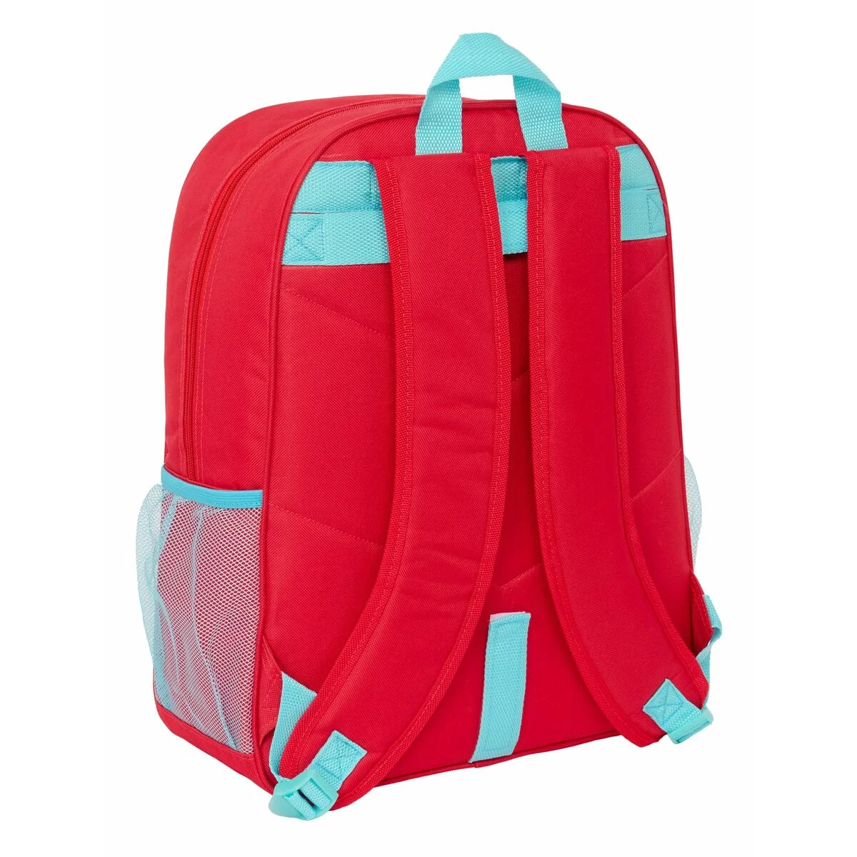 Mochila Escolar Mickey Mouse Azul Rojo 33 x 42 x 14 cm