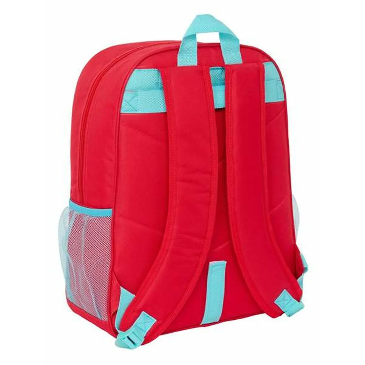 Mochila Escolar Mickey Mouse Azul Rojo 33 x 42 x 14 cm