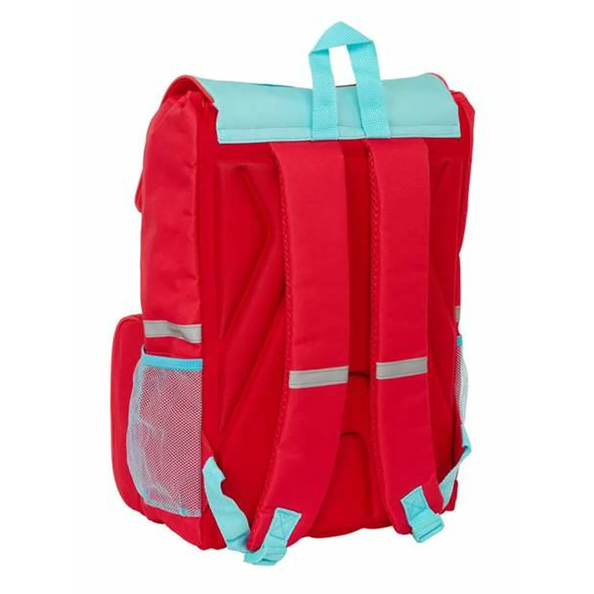 Mochila Escolar Mickey Mouse Azul Rojo 18,5 x 41 x 15 cm