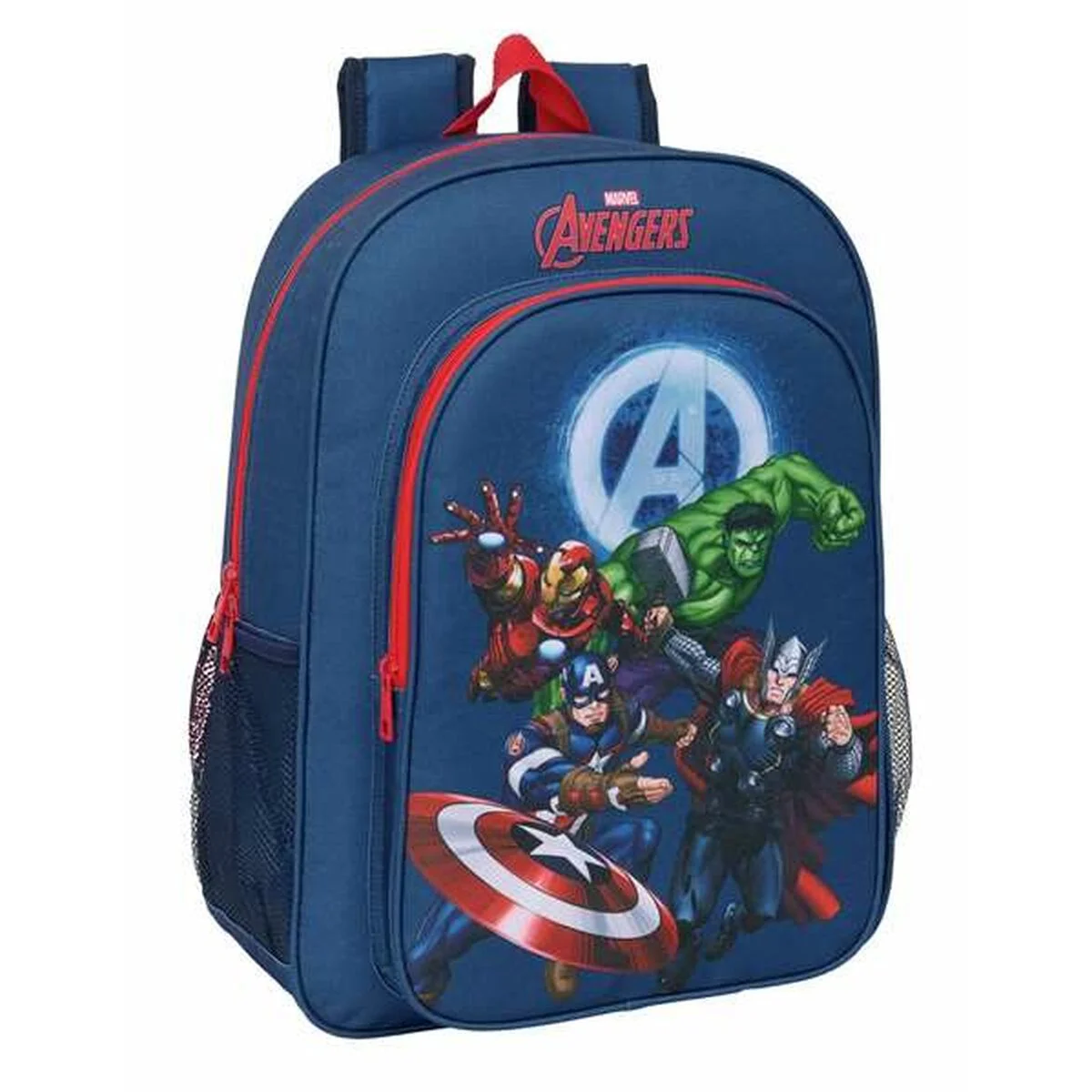Mochila Escolar The Avengers Azul marino 33 x 42 x 14 cm
