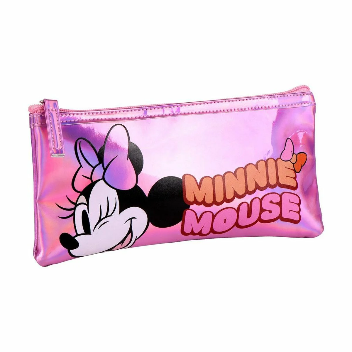 Estuche Escolar Minnie Mouse Rosa