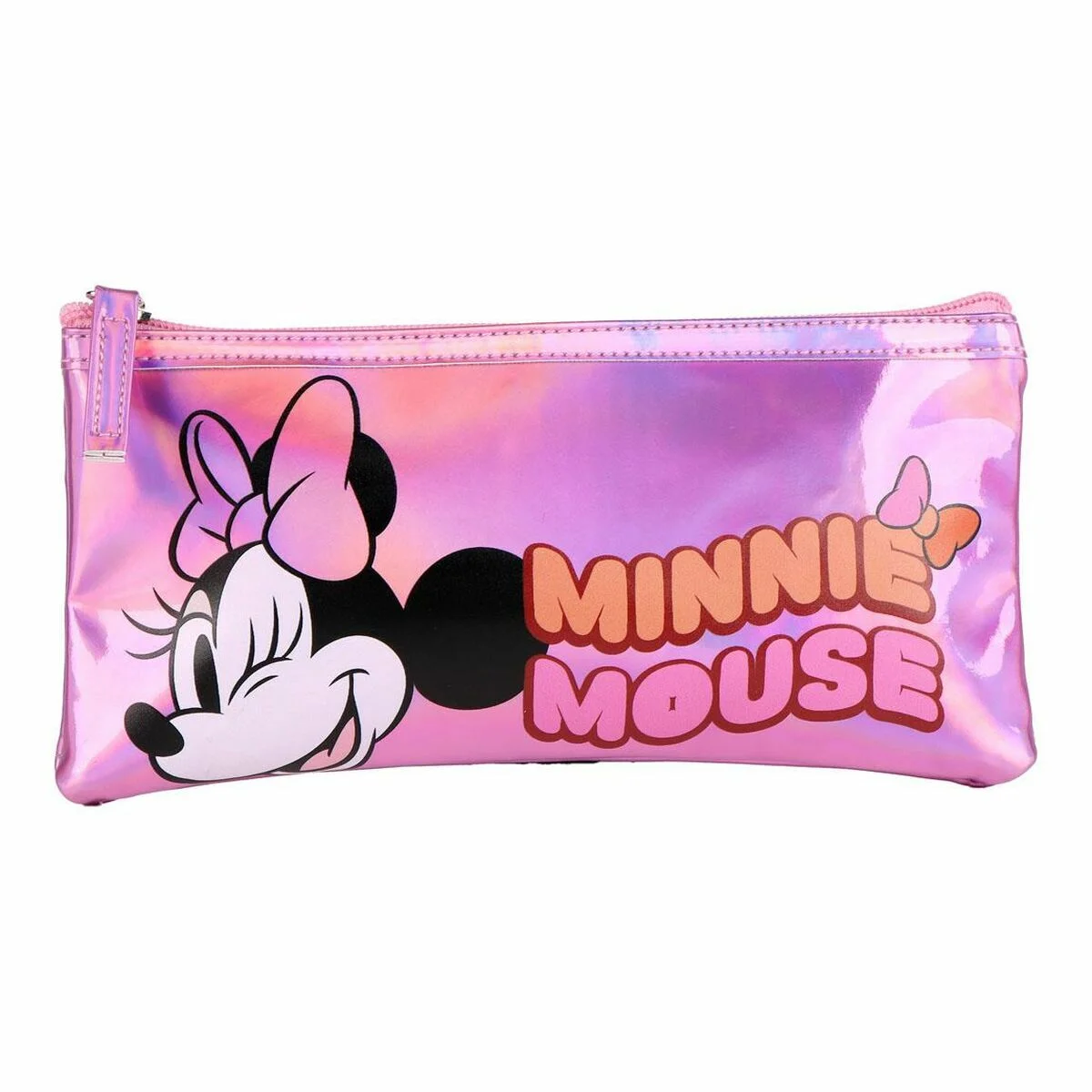 Estuche Escolar Minnie Mouse Rosa