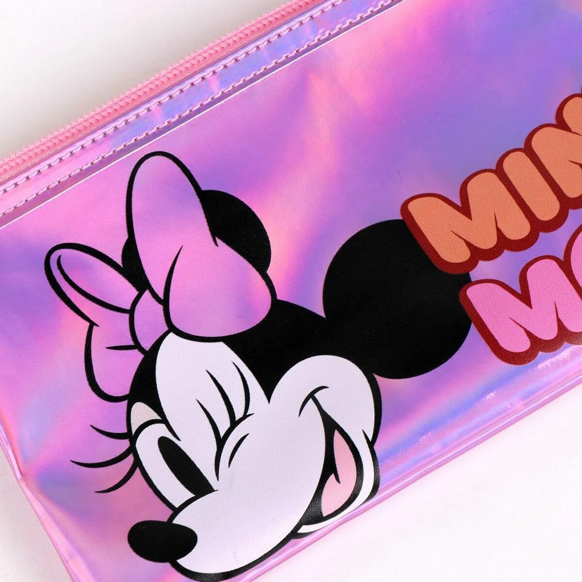 Estuche Escolar Minnie Mouse Rosa