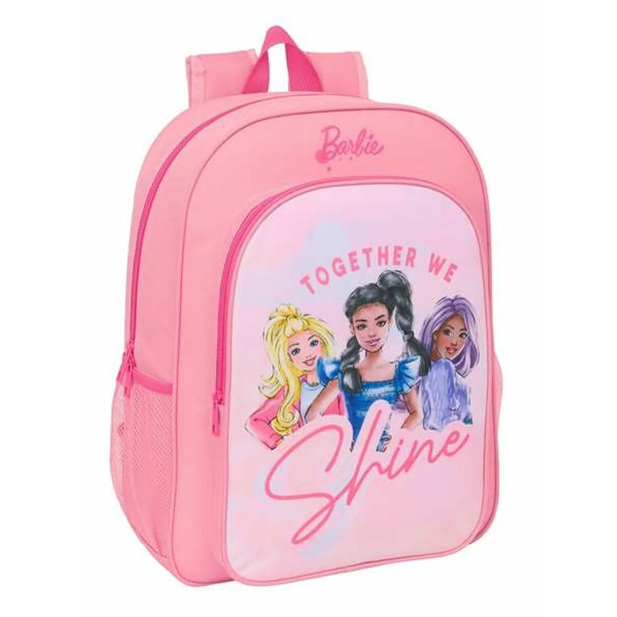 Mochila Escolar Barbie Rosa 33 x 42 x 14 cm