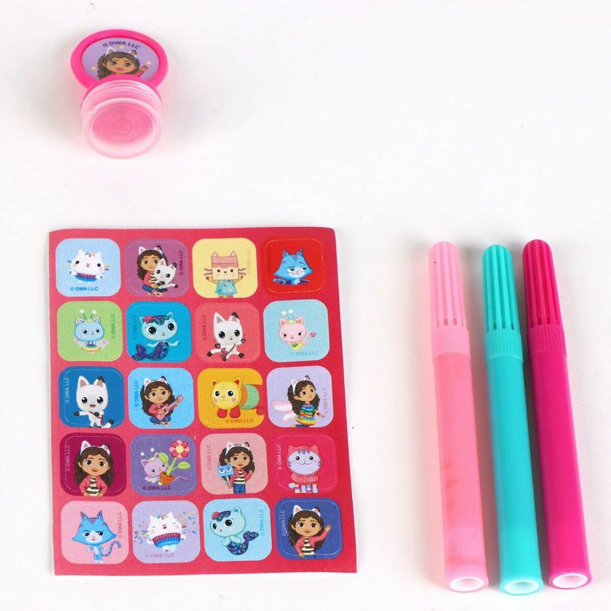 Set de Papelería Gabby's Dollhouse Multicolor 8 Piezas