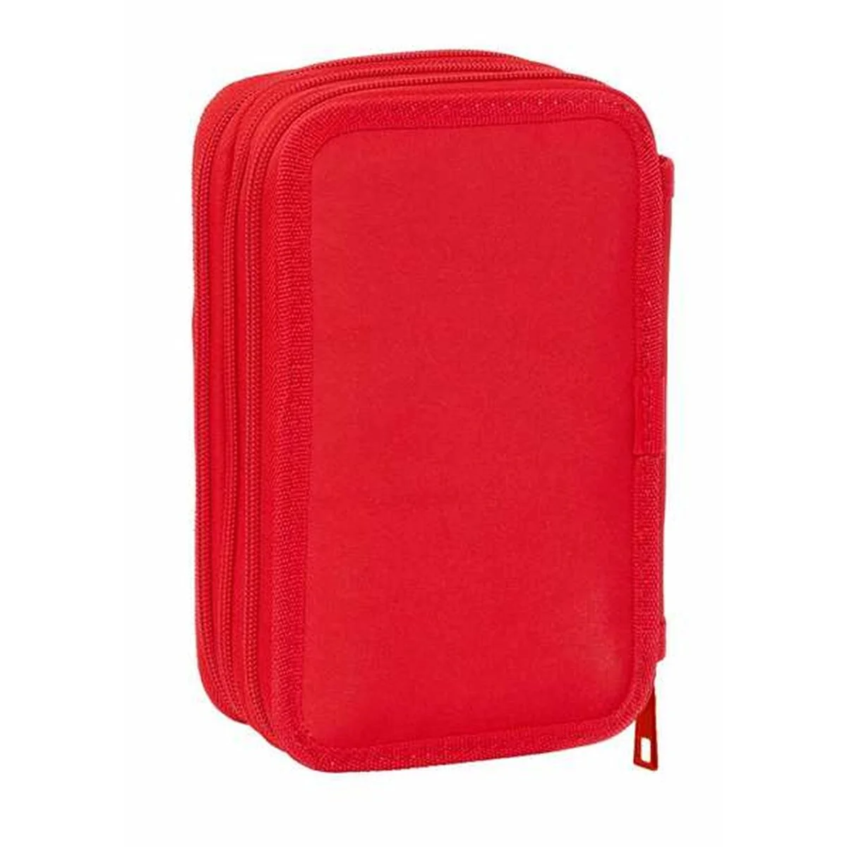 Plumier Triple Mickey Mouse Rojo 12,5 x 19,5 x 5,5 cm 37 Piezas