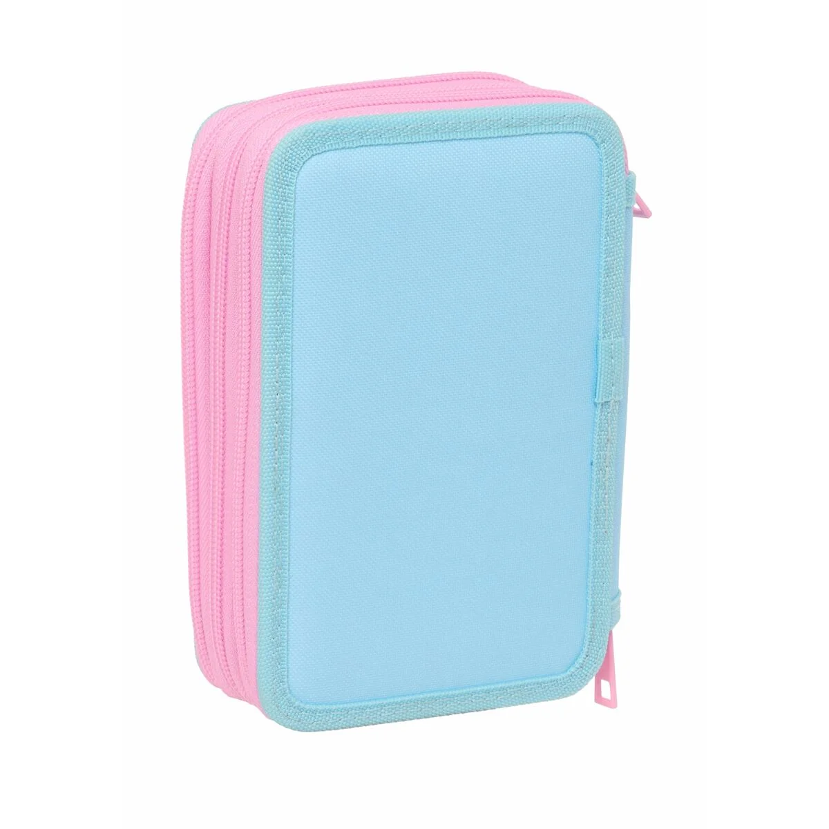 Plumier Triple Frozen Azul 12,5 x 19,5 x 5,5 cm 37 Piezas