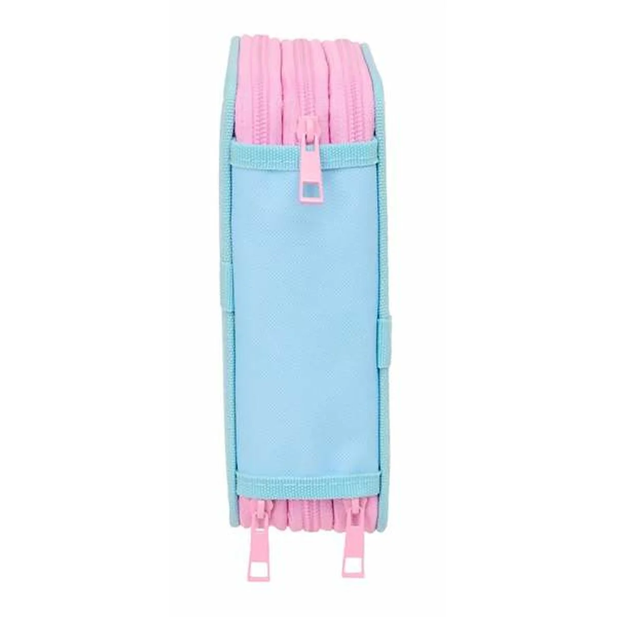 Plumier Triple Frozen Azul 12,5 x 19,5 x 5,5 cm 37 Piezas