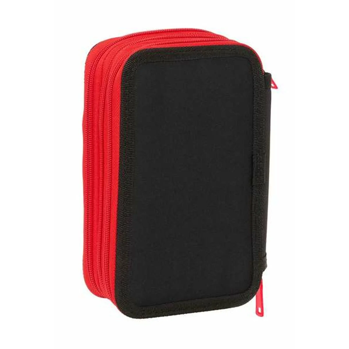 Plumier Triple Spider-Man Negro 12,5 x 19,5 x 5,5 cm 37 Piezas