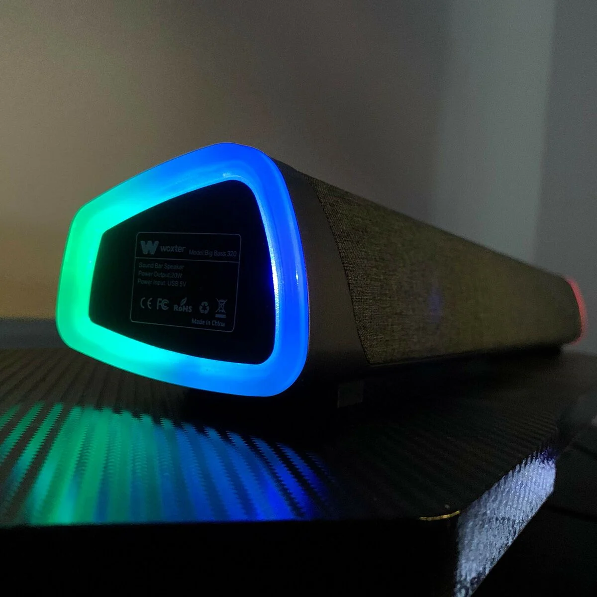 Barra de Sonido Woxter SO26-081 Negro 20 W