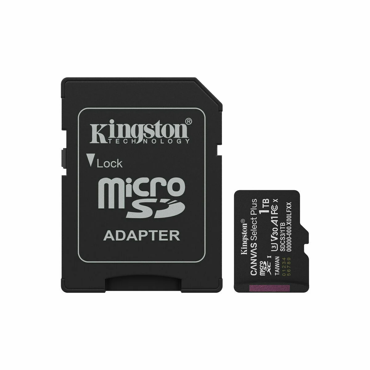 Tarjeta de Memoria Micro SD con Adaptador Kingston SDCS3/1TB