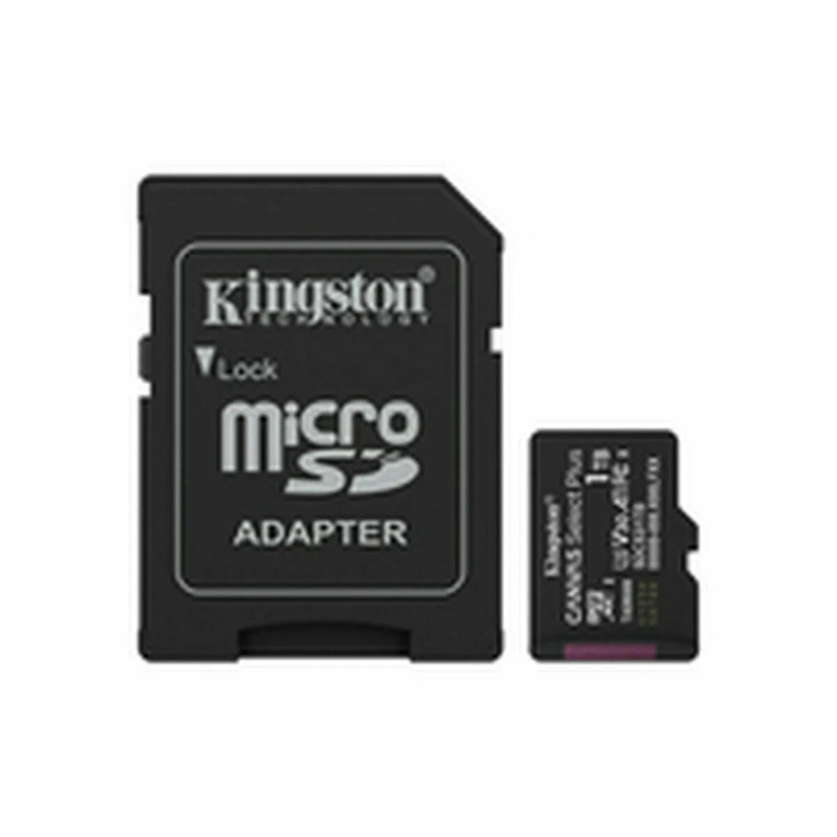 Tarjeta de Memoria Micro SD con Adaptador Kingston SDCS3/1TB