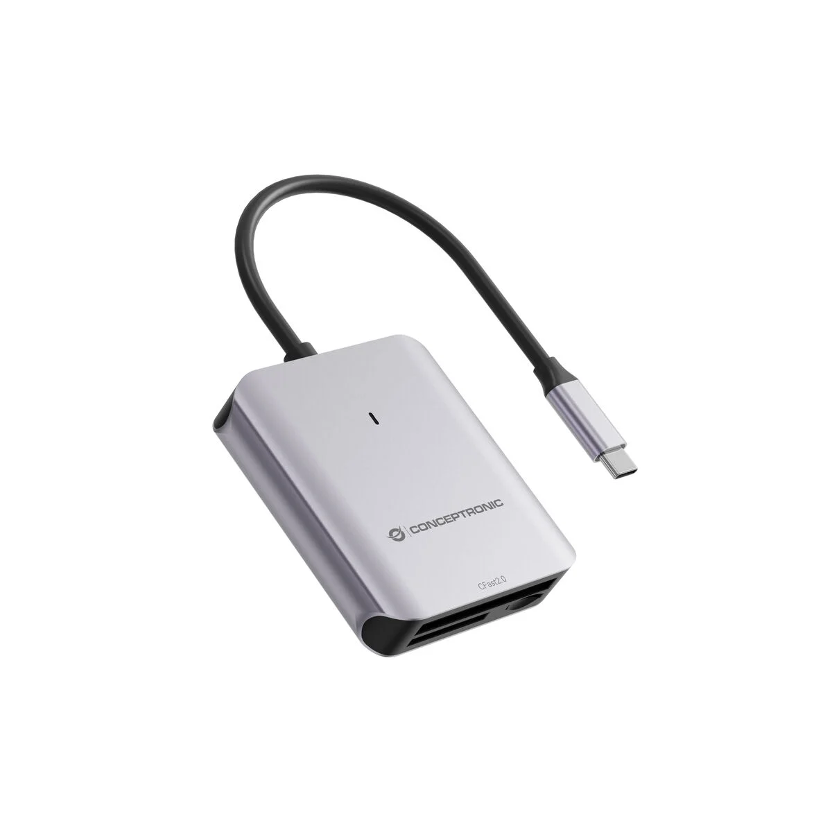 Lector de Tarjetas Conceptronic 3 en 1 USB 3.2 Gen 2 Gris