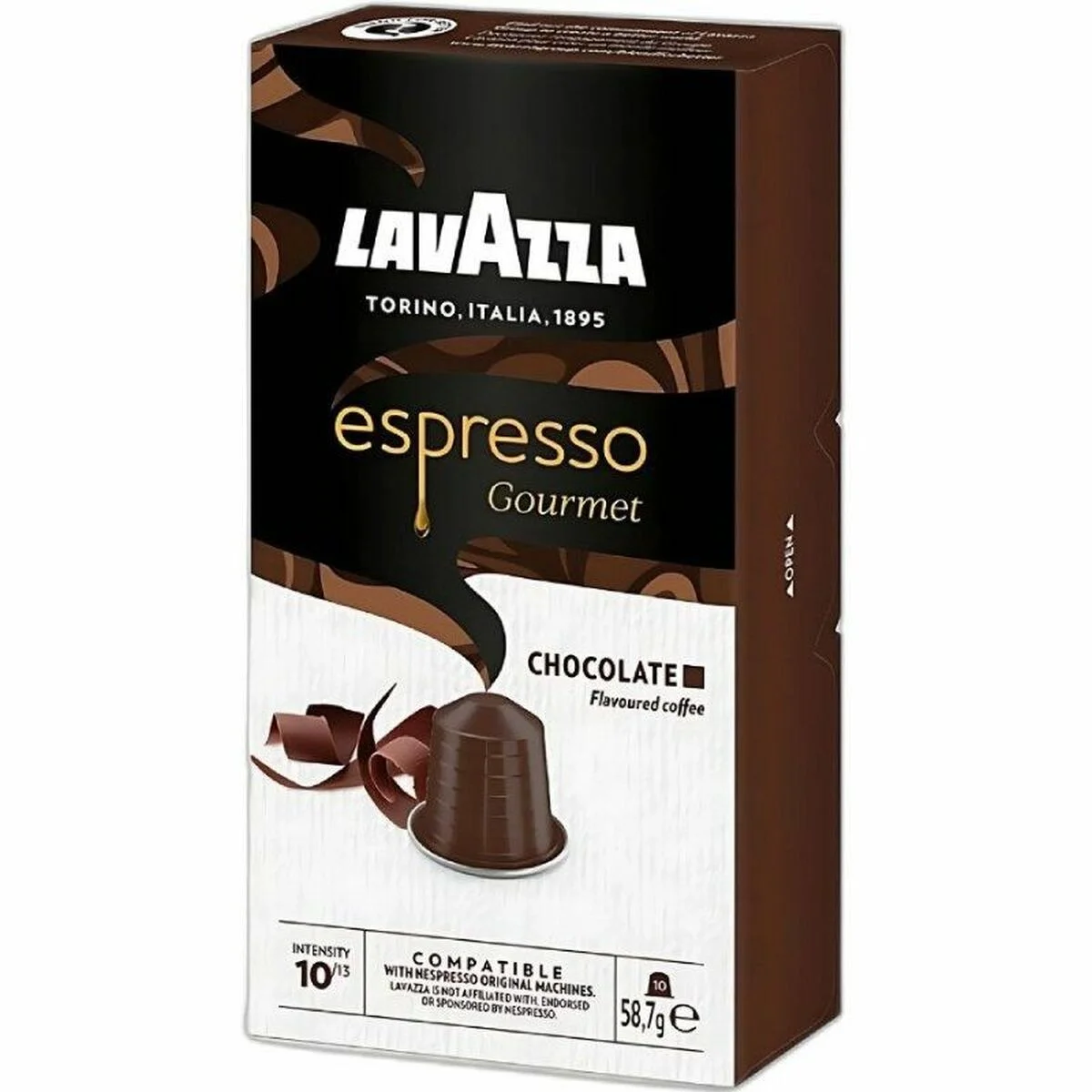 Cápsulas de Café Lavazza Espresso Gourmet Chocolate 10 Piezas (10 Unidades)