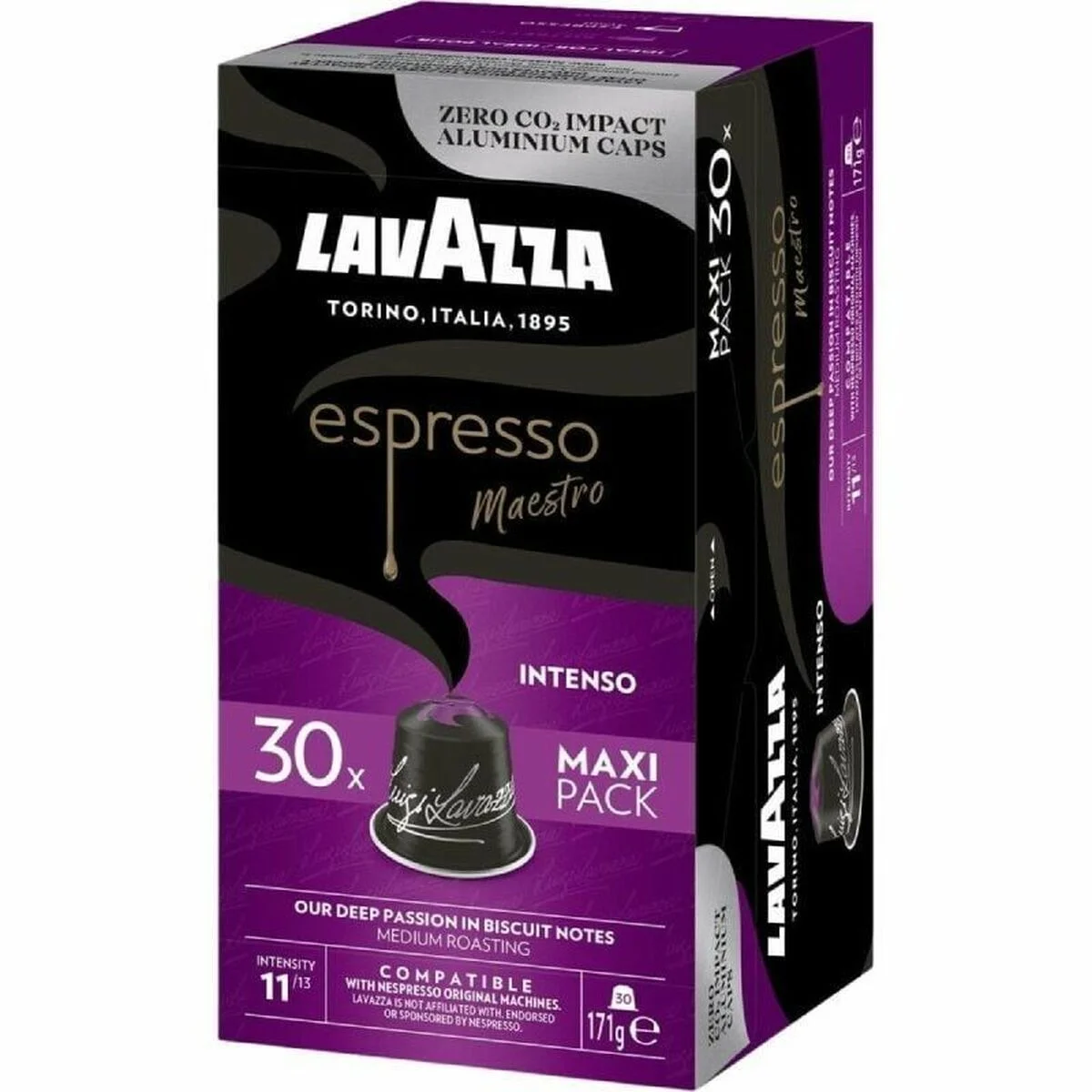 Cápsulas de Café Lavazza Espresso Maestro Intenso 30 piezas (30 unidades)