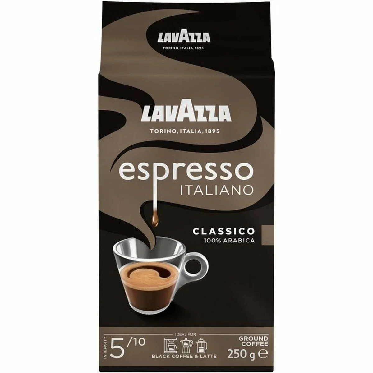 Café Molido Lavazza Espresso Italiano Classico