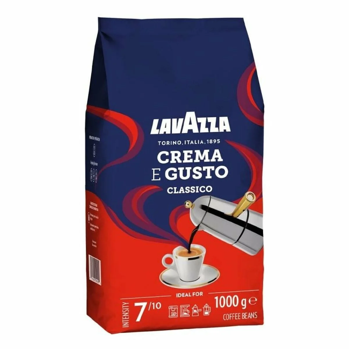 Café en Grano Lavazza Crema e Gusto Clásico 1 kg
