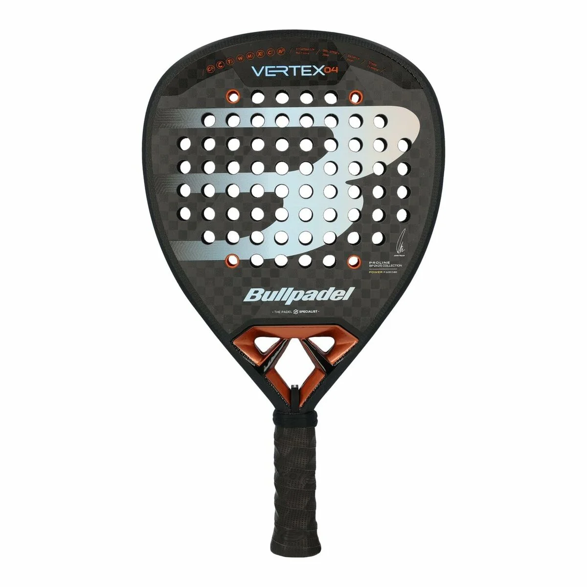 Pala de Pádel Bullpadel Vertex 04 2025 (Juan Tello)