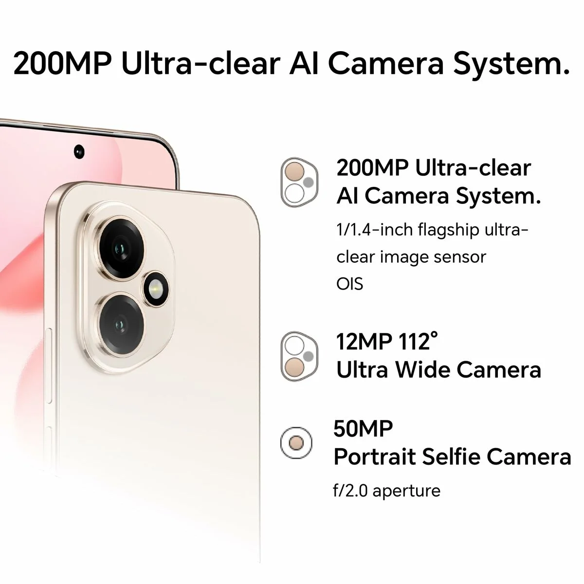 Smartphone Honor 5109BUUQ 6,55" Octa Core 8 GB RAM 256 GB Oro