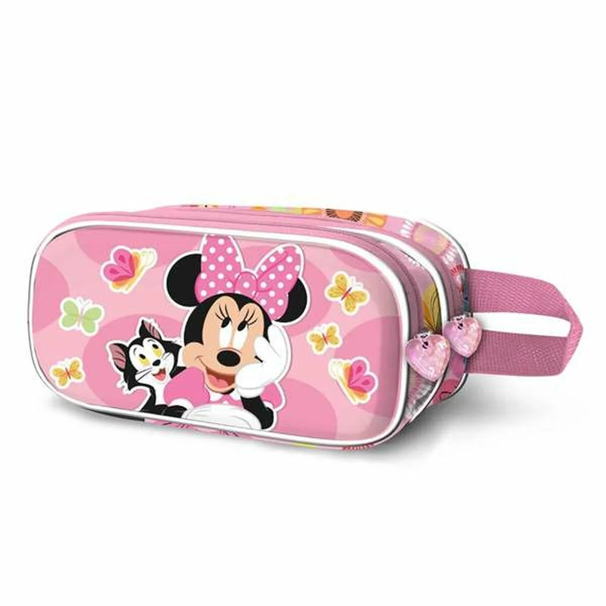 Portatodo Doble Minnie Mouse Kitten Rosa 22 x 8 x 9,5 cm 3D