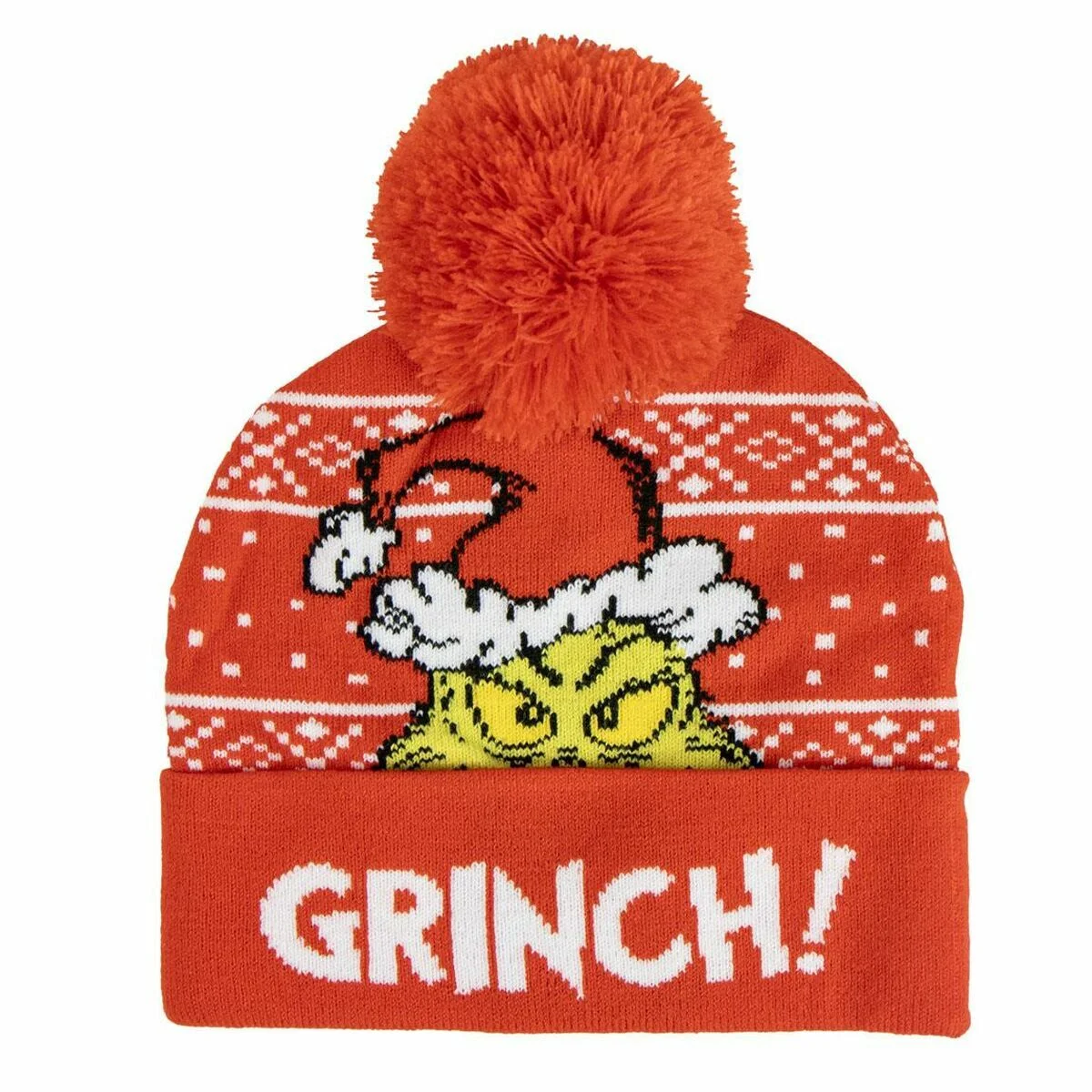Gorro Infantil The Grinch Rojo