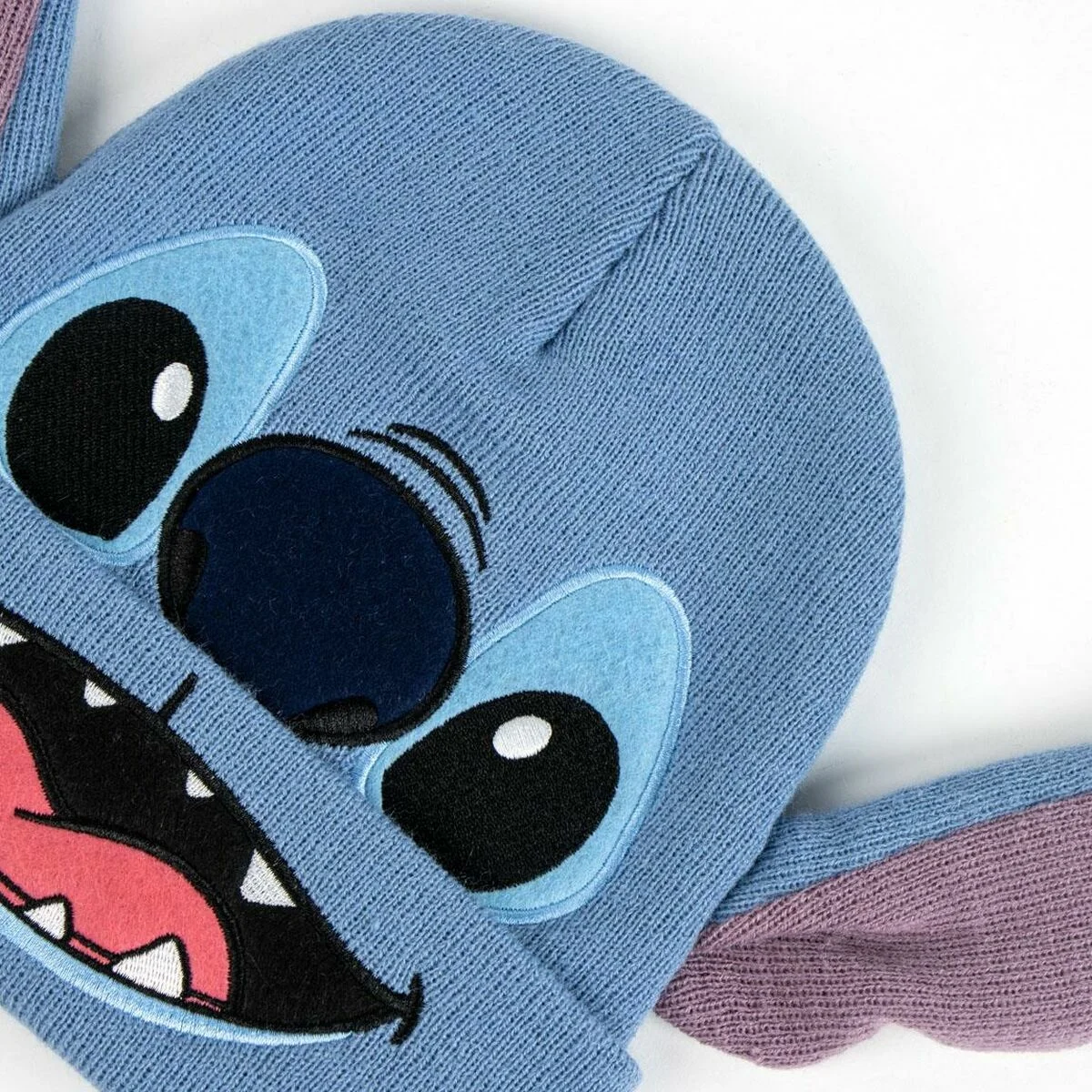 Gorro y Guantes Stitch Azul 2 Piezas