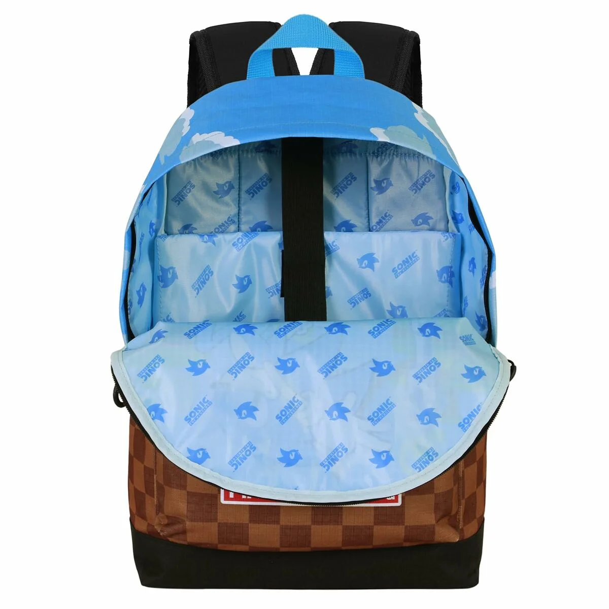 Mochila Escolar Sonic Greenhill Multicolor 31 x 18 x 44 cm