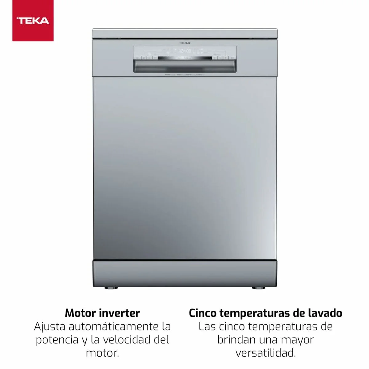 Lavavajillas Teka DFS76850 Acero 60 cm
