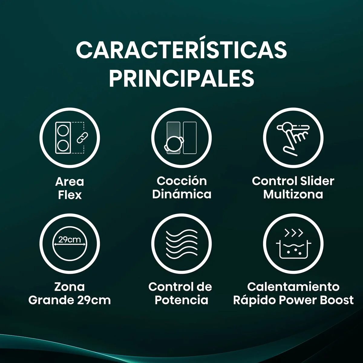 Placa de Inducción Hisense